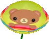 bear rainbow chair