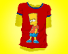 Bart Simpson Layered Top
