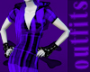 Purple Plaid Rave Outfit