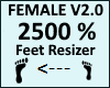 Feet Scaler 2500% V2.0