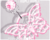 $K Butterfly Belly Ring