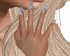 Small Hand Silver Glit