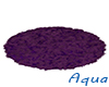 Aqua~ Purple Rug