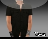 V|Black Denim Shirt