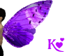 [WK] Violet Fairy Wings