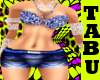 blue glitter fit delilah