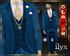 zZ Royal Suit Blue