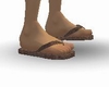 [JD] Brown Flip Flops