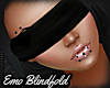 C* Emo Blindfold Black