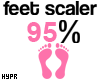 e 95% | Feet Scaler