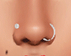 nose silver 2 piersing