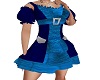 Blue Pirate Dress