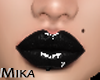 Dark Goth Lips