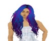 Blue&purple long hair