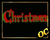 OC) 3D Christmas Sign v8