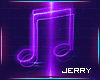 ! Neon Music Notes Sign