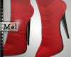 Mel*Xmas Red Boots