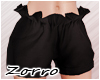 @Z@ Black shorts
