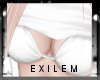 [EX] White Sweater Bra