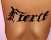 Fierce Back Tattoo