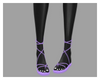 Lilac Sandals Stripe