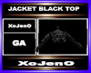 JACKET BLACK TOP