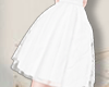 spring white swan skirt