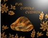 {R} Fur cuddle coushion