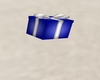 Gift box w/teddy - blue