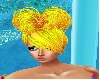 Xenia Lemon hairdo