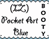 (IZ) Pocket Art Blue