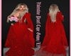 LV/Val Pearl Cape Gown