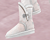 lala boots white