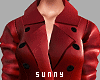 Red Trench coat