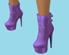 Chloe HT Boots Purple