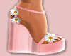 B- Pink Spring Sandals
