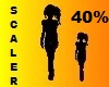 Scaler 40 %