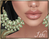-I- Sulli Earrings Green