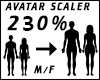 AVATAR SCALER 230%