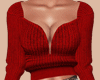 E* Red Wool Blouse