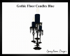 Flr/Table Candles Blue