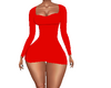 Red Backless Dress