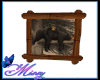 Rustic Bear Log Frame V2