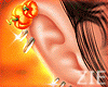 Pumpkin Earrings