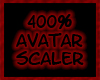 м| 400% Avatar Scaler