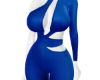 Dynamite Blue Jumpsuit