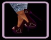{lj} Plum Diamond heels