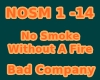Bad Company - No Smoke W