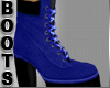 Blue Boot Neon Laces
