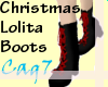 (Cag7)ChristmasLoliBoots